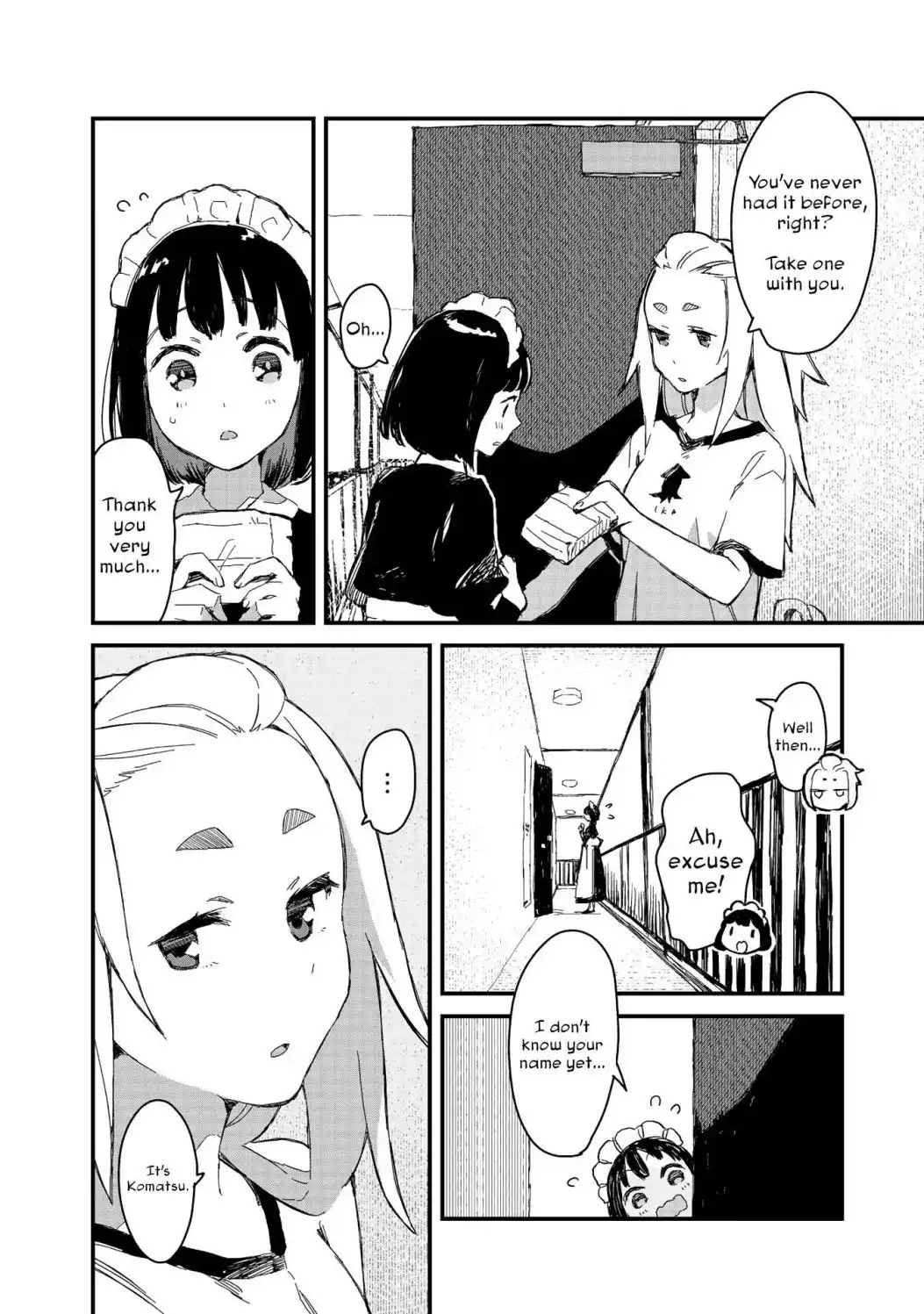 Maid-san wa Taberu Dake Chapter 6 8